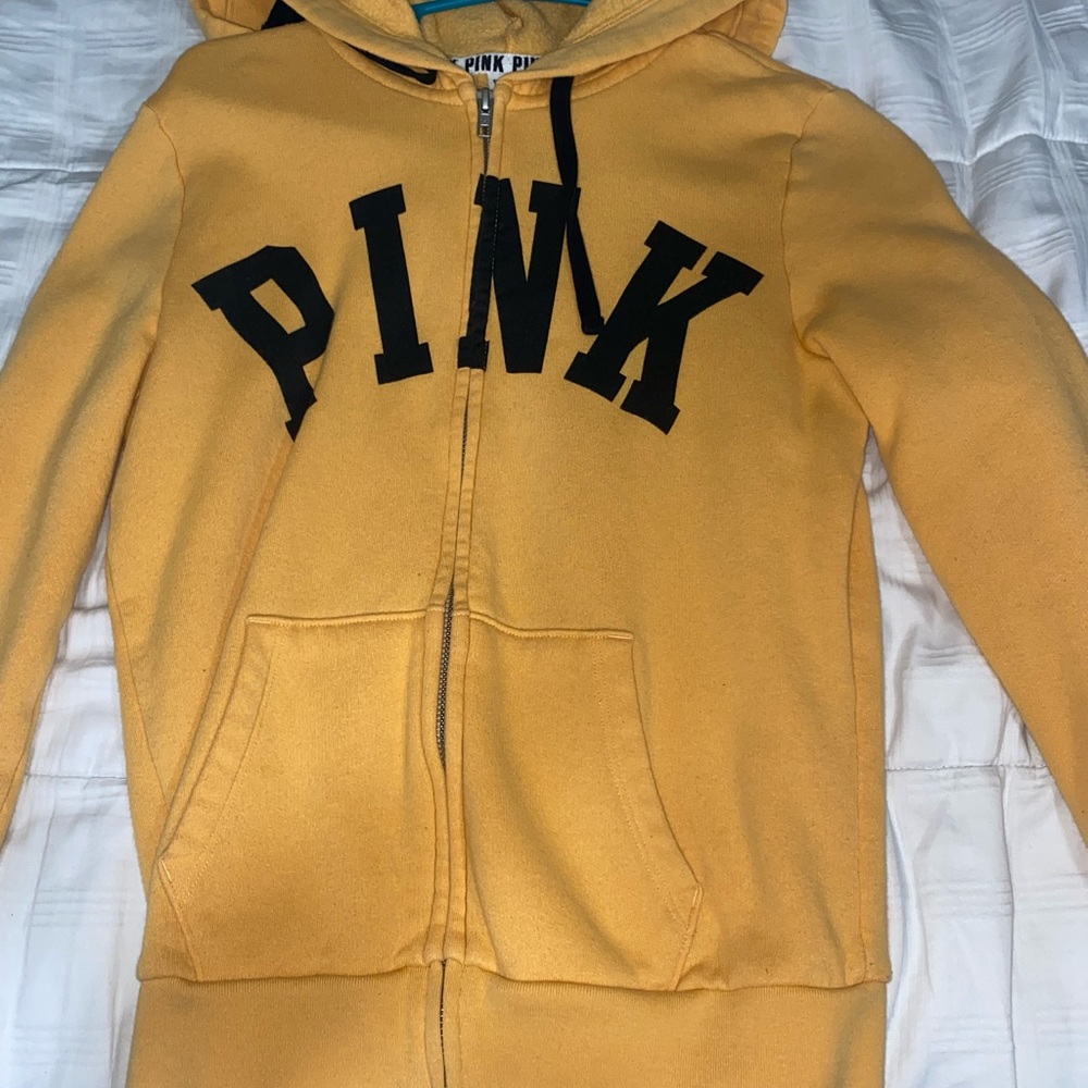 Yellow PINK hoodie